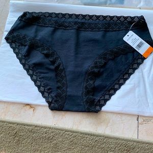 NATORI pantie NWT size S color coal